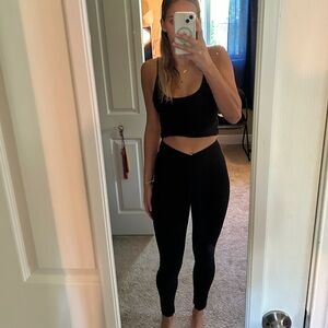 Aeropostale crossover leggings